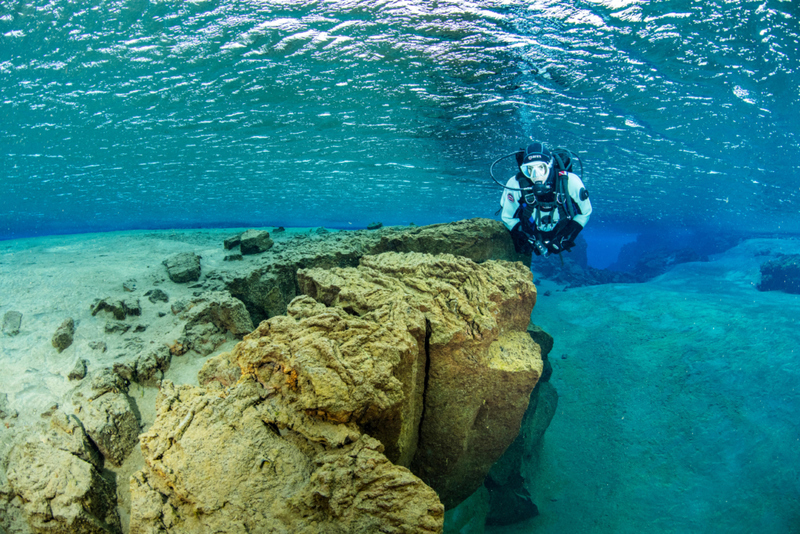 The Silfra Crack | Alamy Stock Photo by WaterFrame_fba