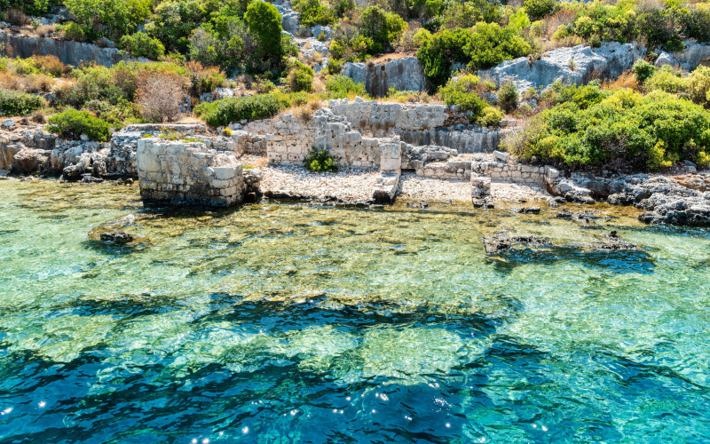 The Sunken City of Dolchiste | Alamy Stock Photo by Alizada Studios