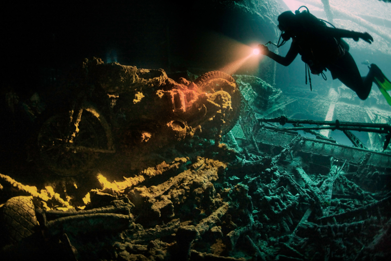 The SS Thistlegorm | Alamy Stock Photo by Aquascopic 