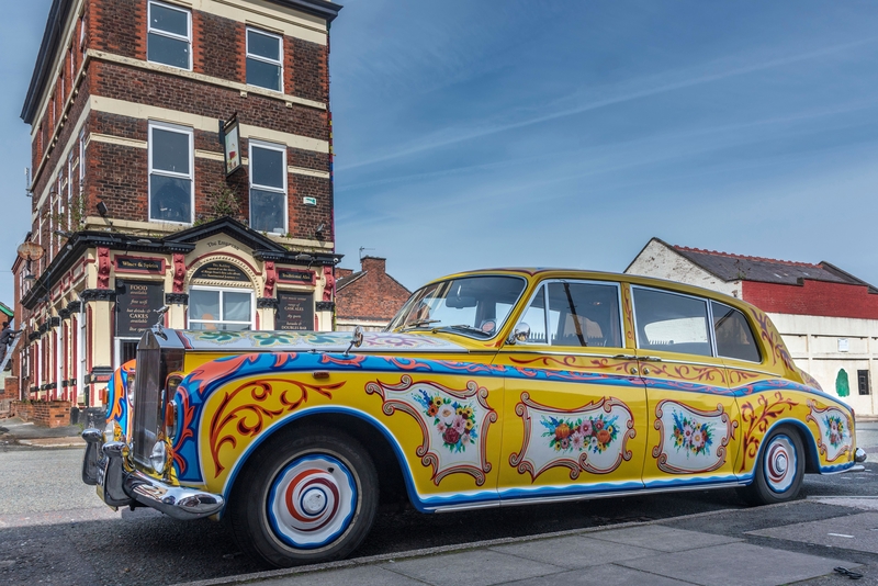 John Lennon’s Magical Mystery Tour Rolls Royce Limousine | Alamy Stock Photo