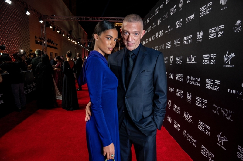 Vincent Cassel and Tina Kunakey | Alamy Stock Photo by Balkis Press/Abaca Press/Alamy Live News