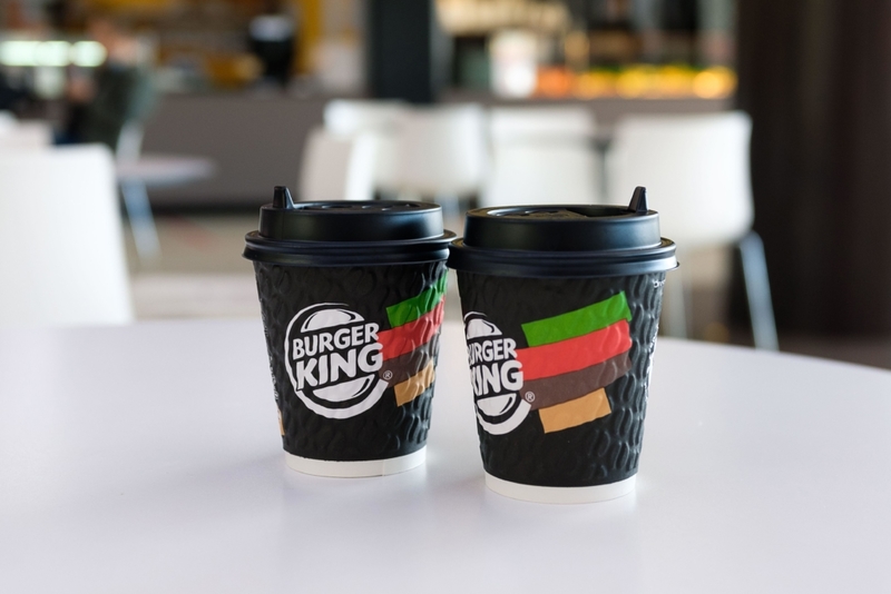 Burger King Decaf Coffee | Alamy Stock Photo Photo by Aleksandr Zubkov