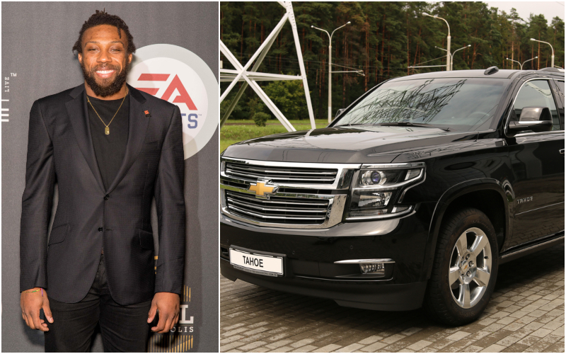 Eric Berry – Chevrolet Tahoe, Estimated $47K | Alamy Stock Photo by Daniel DeSlover/ZUMA Wire/Alamy Live News & Volha-Hanna Kanashyts/Shutterstock