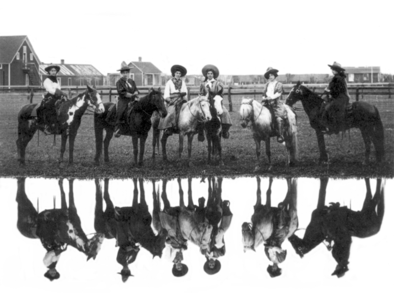 The Rodeo Queens | Alamy Stock Photo by Science History Images