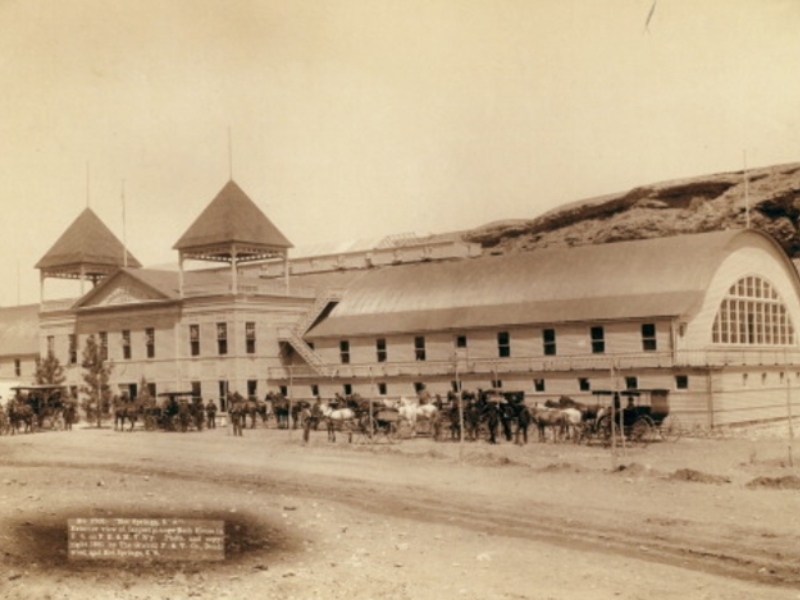 Bath House Hot Springs, South Dakota | Getty Images Photo by Universal History Archive