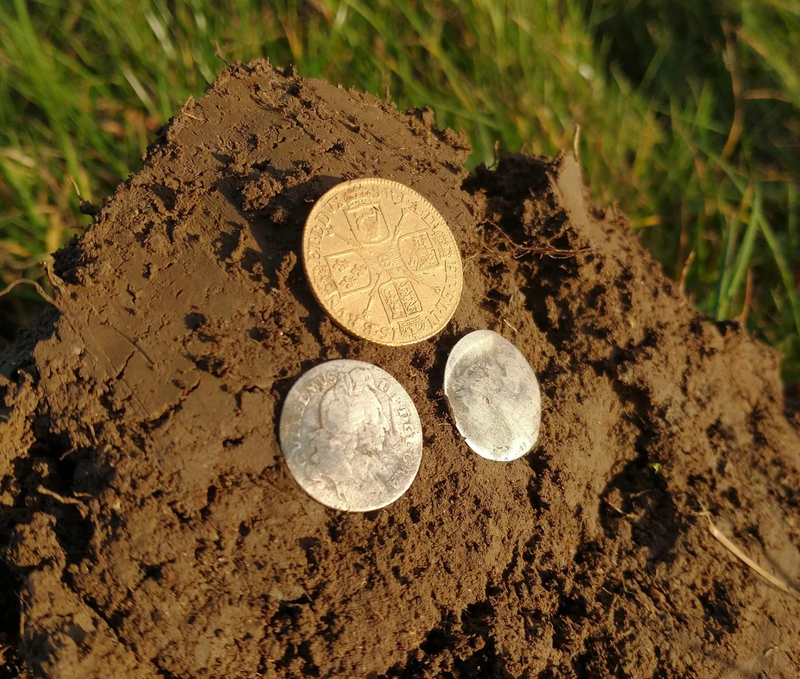 British Coins From the 1700s | Reddit.com/wayofthebush