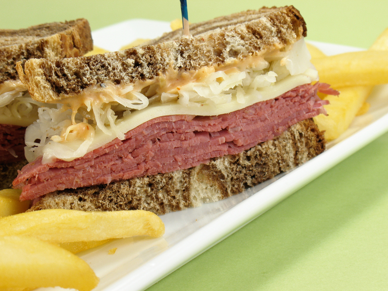 Corned Beef on a Sandwich | Shutterstock