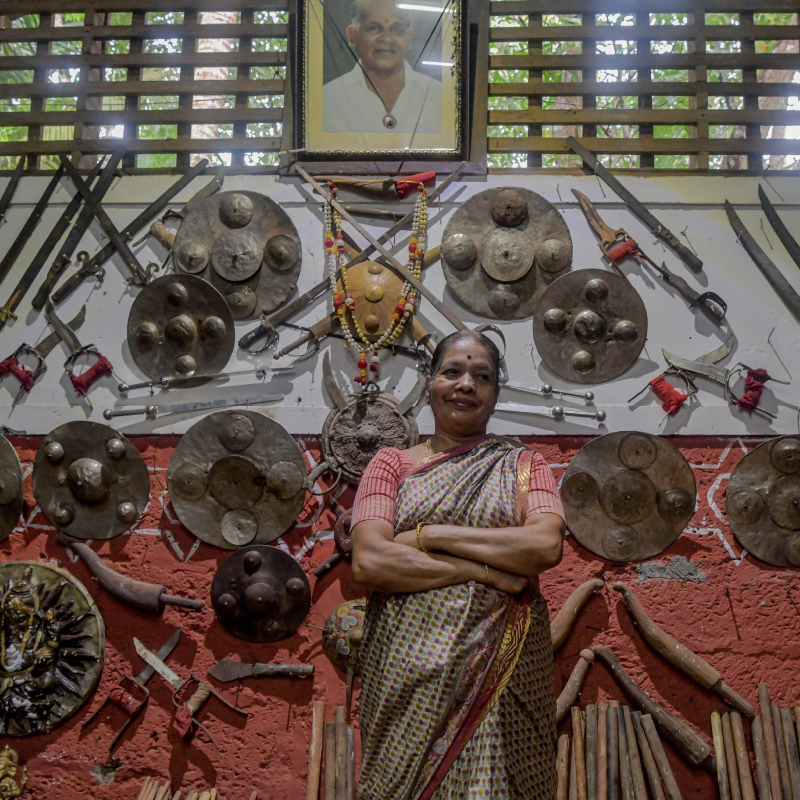 Grandmas Who Are Martial Arts Warriors | Getty Images Photo by MANJUNATH KIRAN/AFP