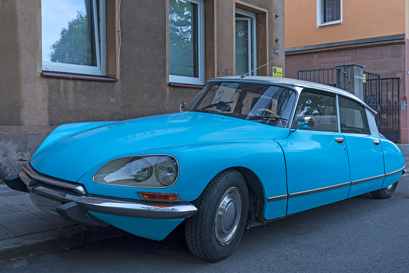 Classic German Citroen Limousine | Alamy Stock Photo