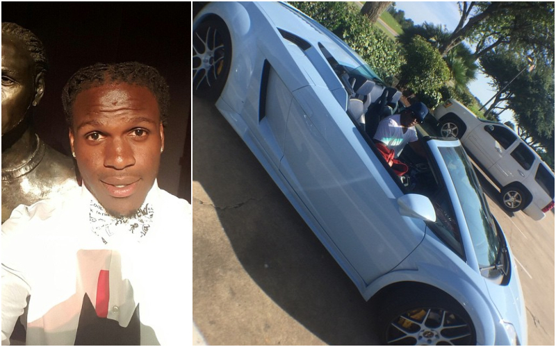 Jamaal Charles – Lamborghini Gallardo, Estimated $250K | Instagram/@jamaalcharles