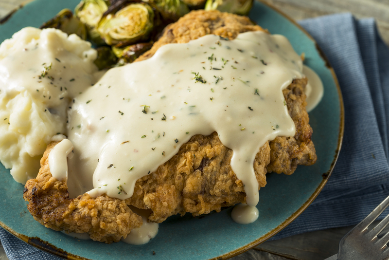 Wyoming -- Chicken-Fried Steak | Shutterstock